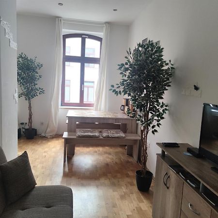 Modernes Apartment Im Herzen Leipzigs Buitenkant foto