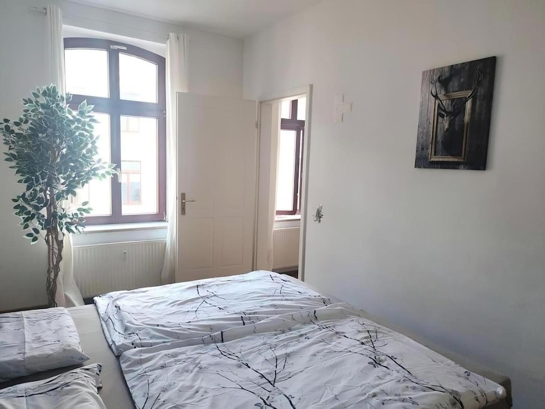 Modernes Apartment Im Herzen Leipzigs Buitenkant foto