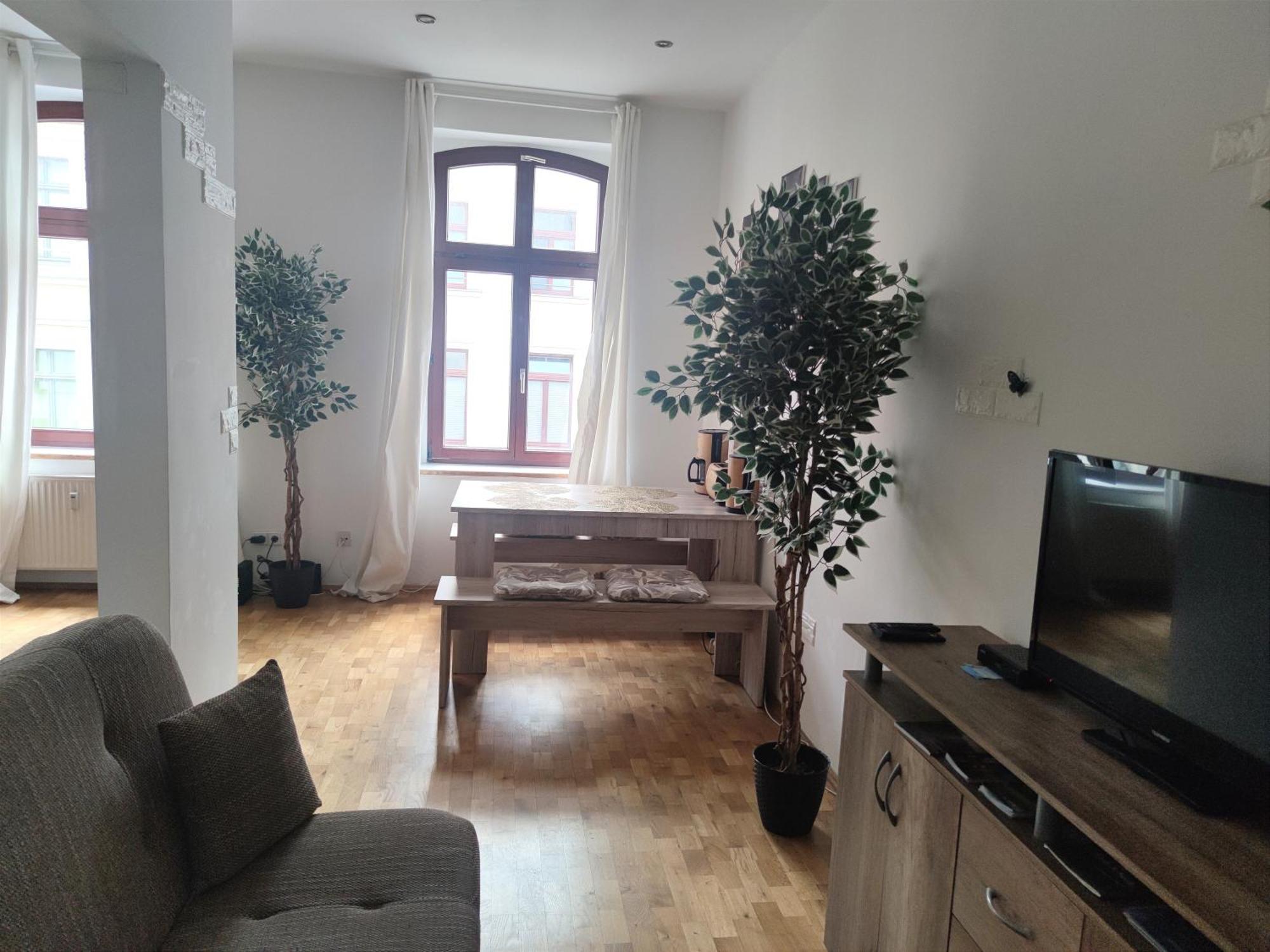 Modernes Apartment Im Herzen Leipzigs Buitenkant foto
